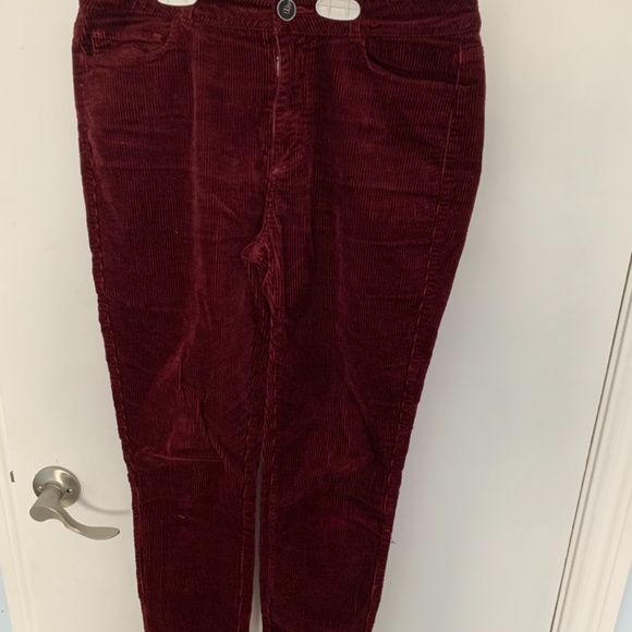 Current/Elliott the stiletto corduroy pant - Picture 2 of 6